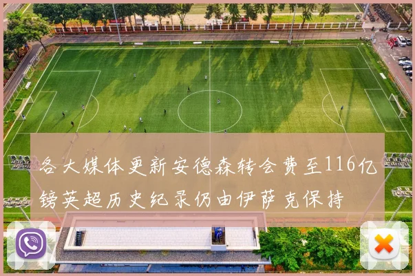 各大媒体更新安德森转会费至116亿镑英超历史纪录仍由伊萨克保持