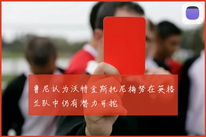 鲁尼认为沃特金斯托尼梅努在英格兰队中仍有潜力可挖