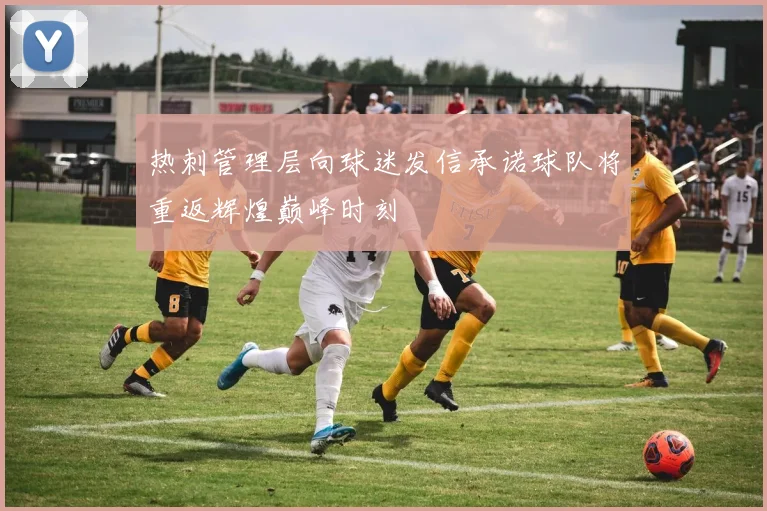 热刺管理层向球迷发信承诺球队将重返辉煌巅峰时刻